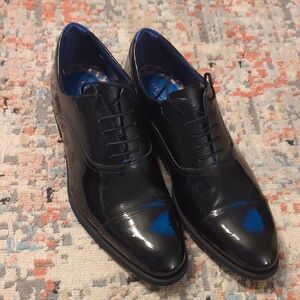 Ted Baker Black and Blue Men's Oxfords